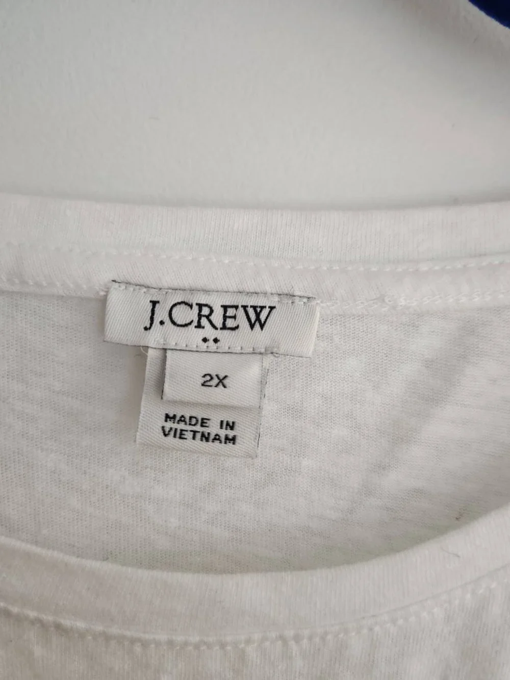 J Crew 2X shirt